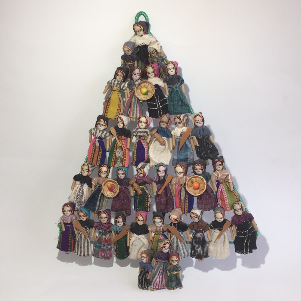 Unique Handcrafted ethnic Doll Christmas Tree